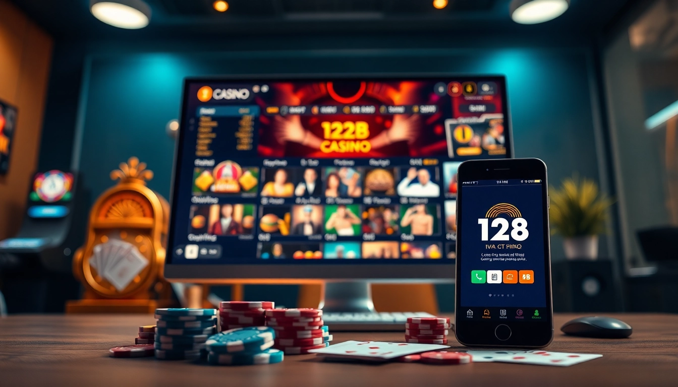 Experience the excitement of 123B Casino with a modern online casino interface and engaging games.